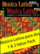 Musica Latina para Dos: Books 1 & 2 piano sheet music cover